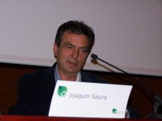 Joaquín Saura, de Lloba Natural, en las Jornadas Agros